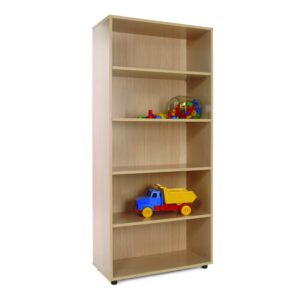 Storage furniture: 4 shelves, open