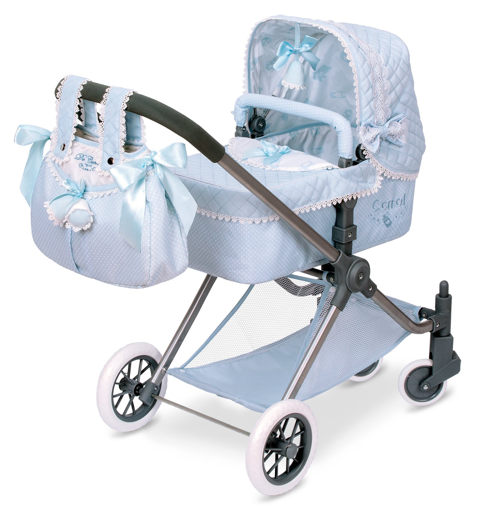 baby blue pram