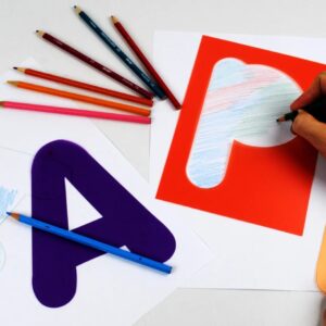 Letter /  Alphabet stencils (Upper case)