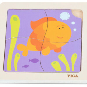 Wooden Puzzle - Fish