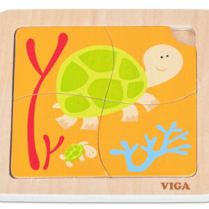 Wooden Puzzle - Turtle