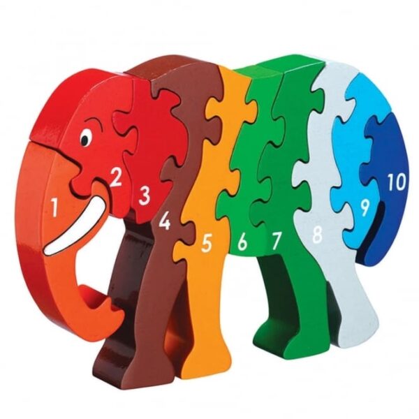 Elephant 1-10 Linking Puzzle