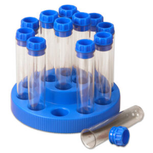 14 Test Tubes in a Rack