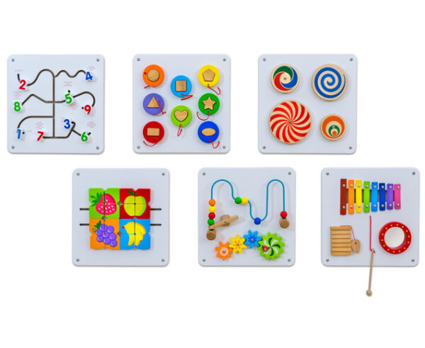 Set of 6 Activity Wall Panels