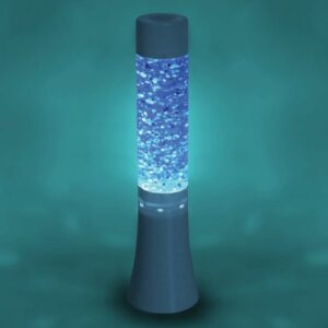 Large Colour Changing Glitter Lamp