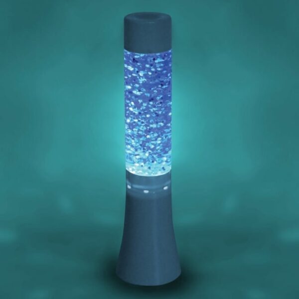 Large Colour Changing Glitter Lamp