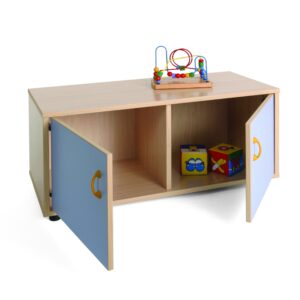 Storage 2 compartments + doors