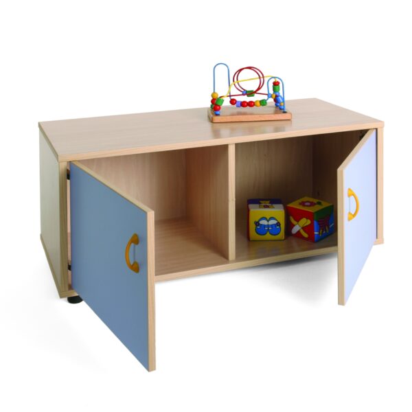 Storage 2 compartments + doors