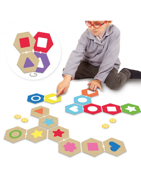 Selective Attention Dominoes