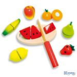 cutting fruit