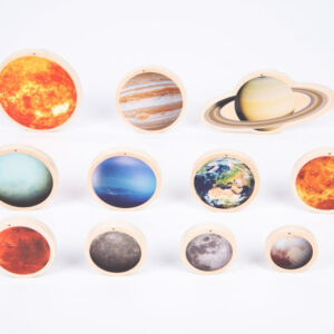 Wooden Solar System Discs Pk. 11