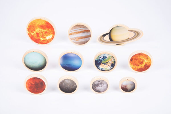 Wooden Solar System Discs Pk. 11