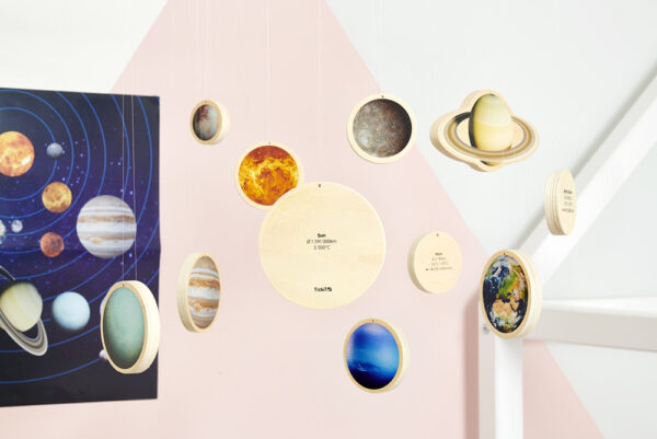 Wooden Solar System Discs Pk. 11 - Image 3