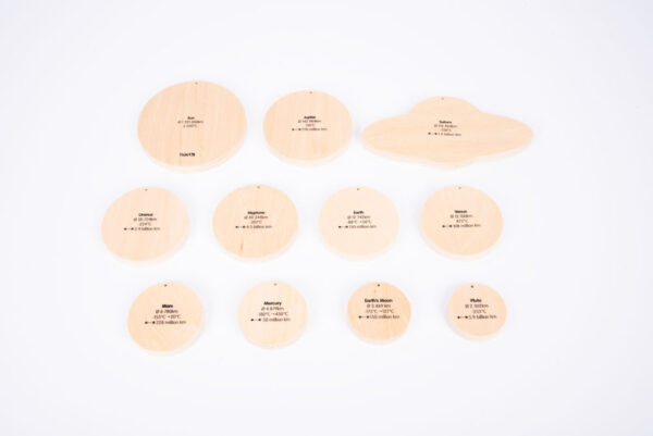 Wooden Solar System Discs Pk. 11 - Image 11