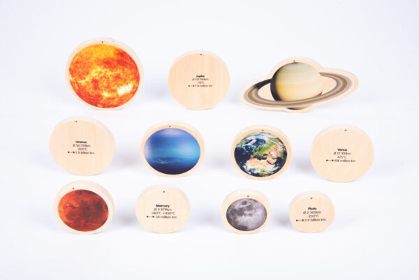 Wooden Solar System Discs Pk. 11 - Image 10