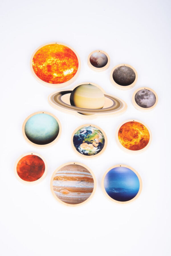 Wooden Solar System Discs Pk. 11 - Image 9