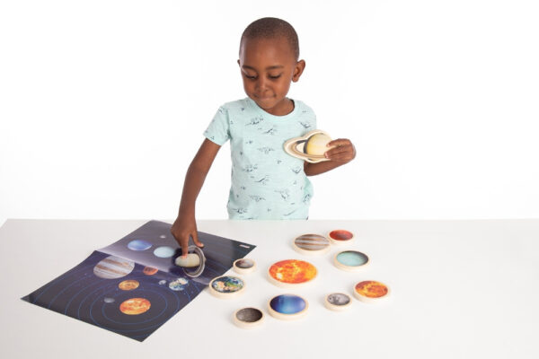 Wooden Solar System Discs Pk. 11 - Image 8