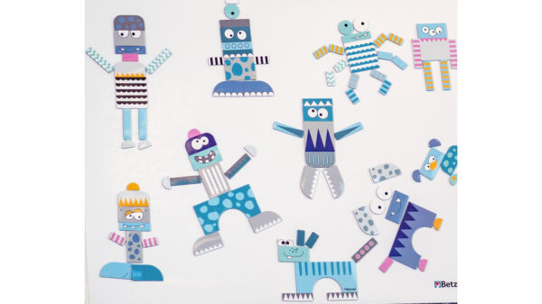 Mix and Match Mini Bots & Friends
