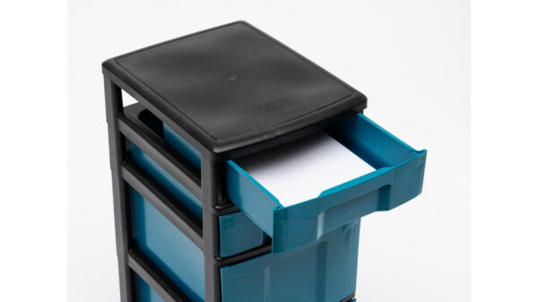 Storage tower / trolley with 8 small drawers - Image 7