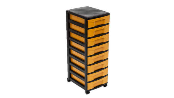 Storage tower / trolley with 8 small drawers - Image 2