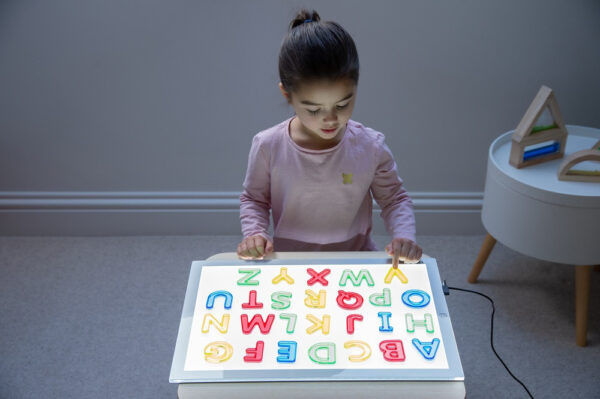 Translucent Upper Case Letters Pk. 26