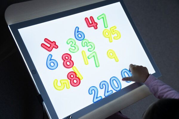 Translucent Colour Numbers Pk. 20