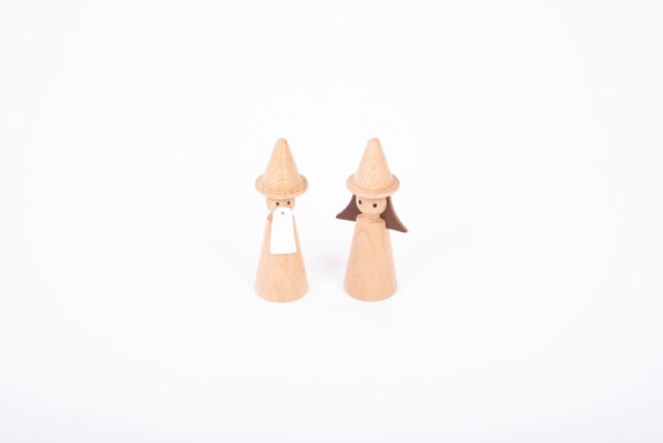 Wooden Enchanted Figures - Pk10 - Image 5