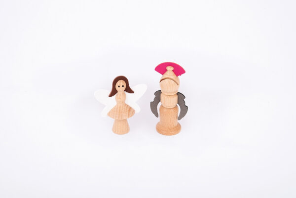Wooden Enchanted Figures - Pk10 - Image 6