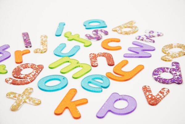Rainbow Glitter Letters Pk. 26 - Image 3