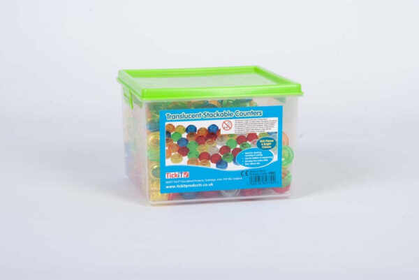 Translucent Stackable Counters Pk. 500 - Image 3