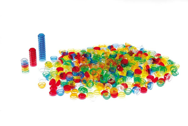Translucent Stackable Counters Pk. 500