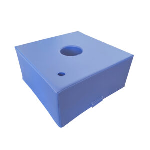 Block for fibre optic