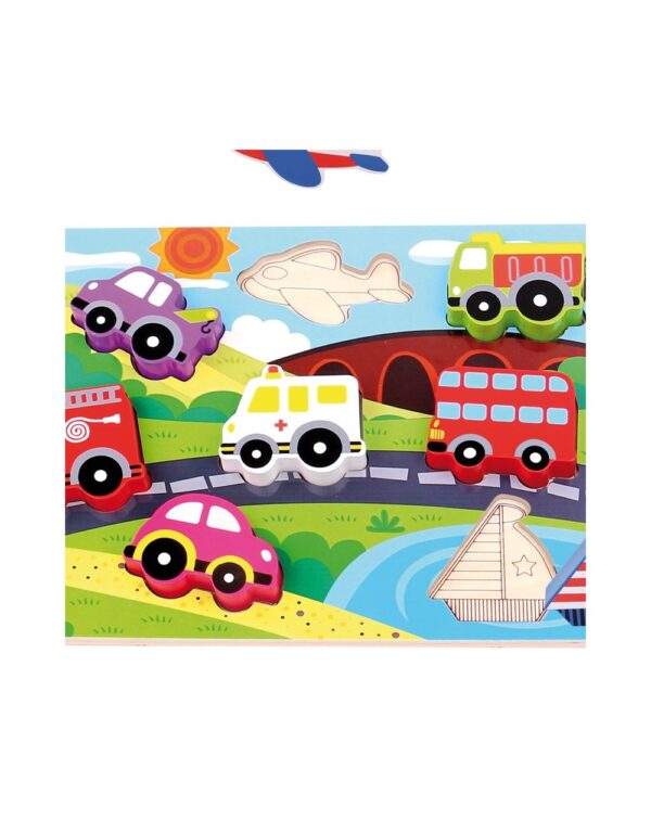Chunky traffic puzzle