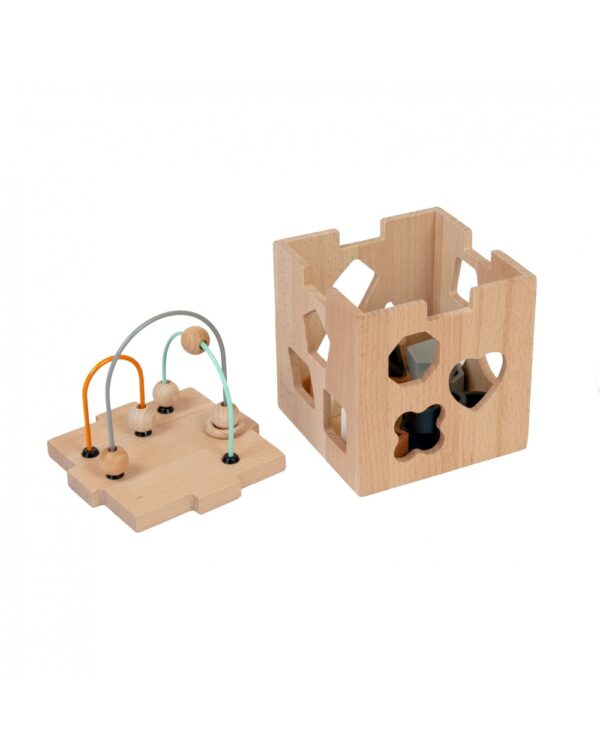 Wooden Activity Box & Shape Sorter - Image 3
