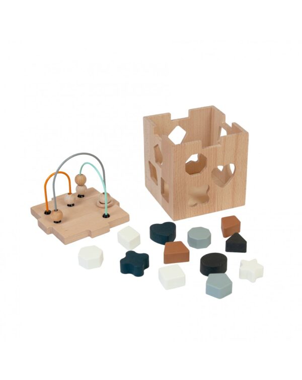 Wooden Activity Box & Shape Sorter
