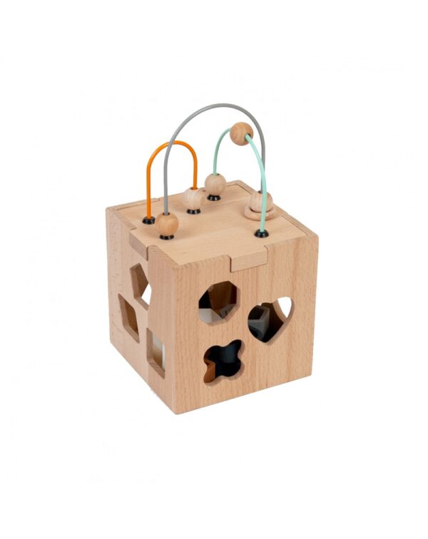 Wooden Activity Box & Shape Sorter - Image 2