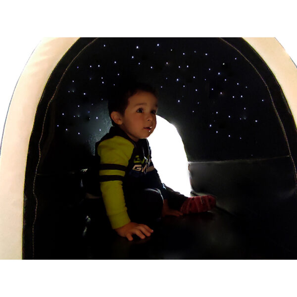 Tunnel with stars