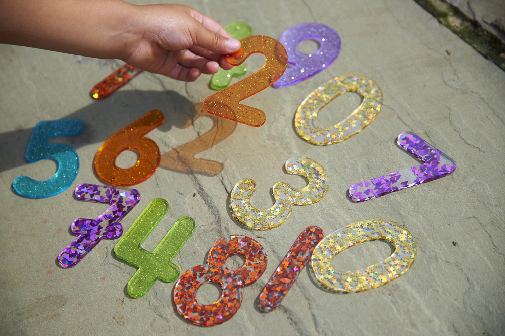 Rainbow Glitter Numbers - Image 5