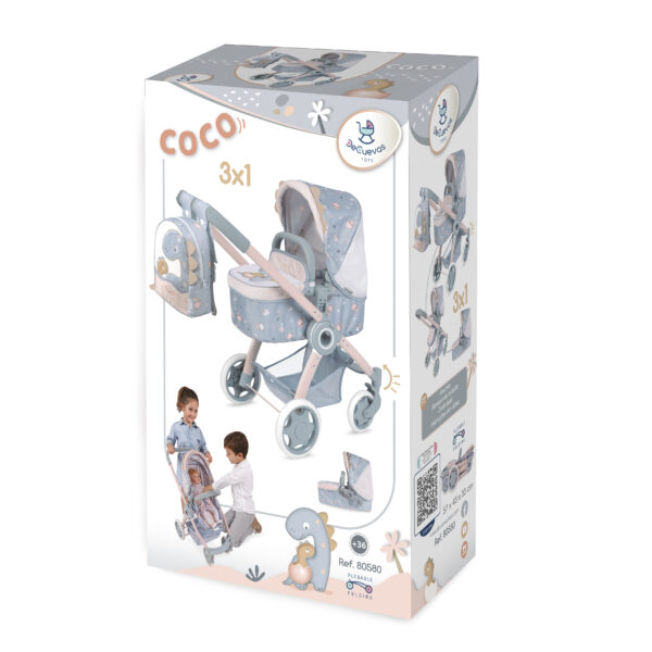 3 x 1 Pram Coco Collection 70cm - Image 8