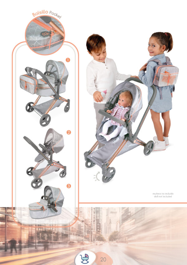 3 x 1 Pram CityX Collection - Image 8