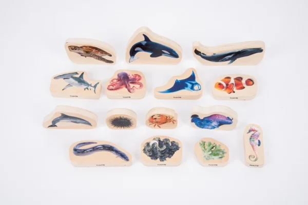 Wooden Sealife Blocks