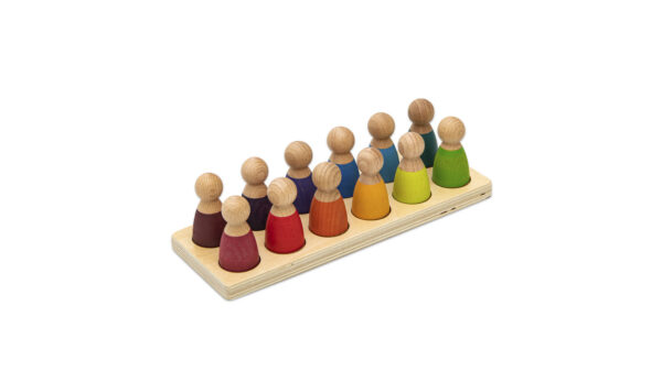 Rainbow Playing Figures