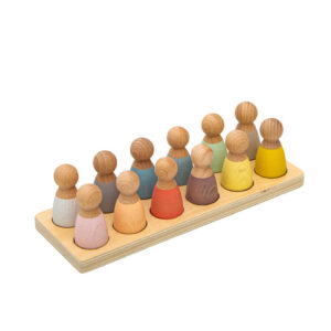 Rainbow Playing Figures