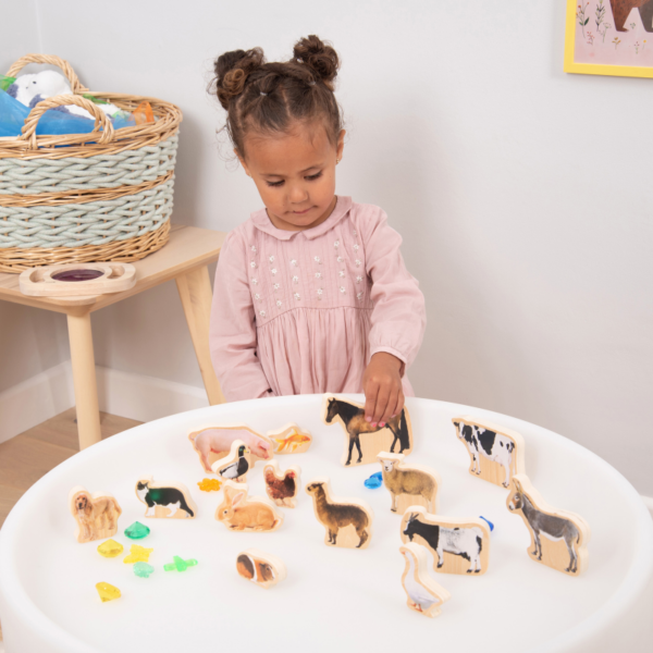 Wooden Domestic Animal Blocks Pk. 15 - Image 7