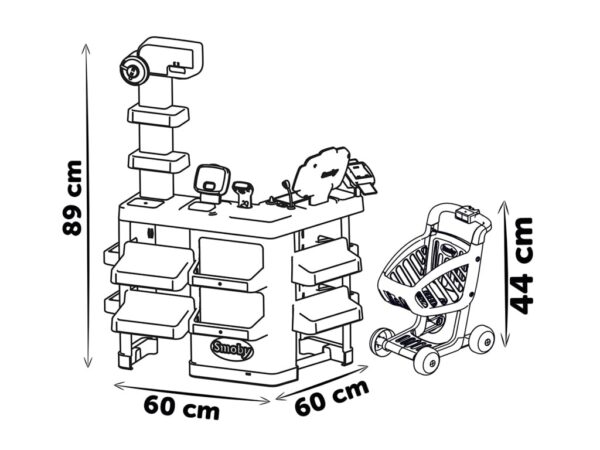 Supermarket Smoby - Image 4