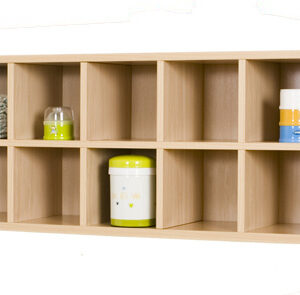 10 compartments shelf
