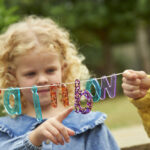 Rainbow Glitter Letters