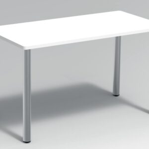 Rectangular table with metal legs Vasta