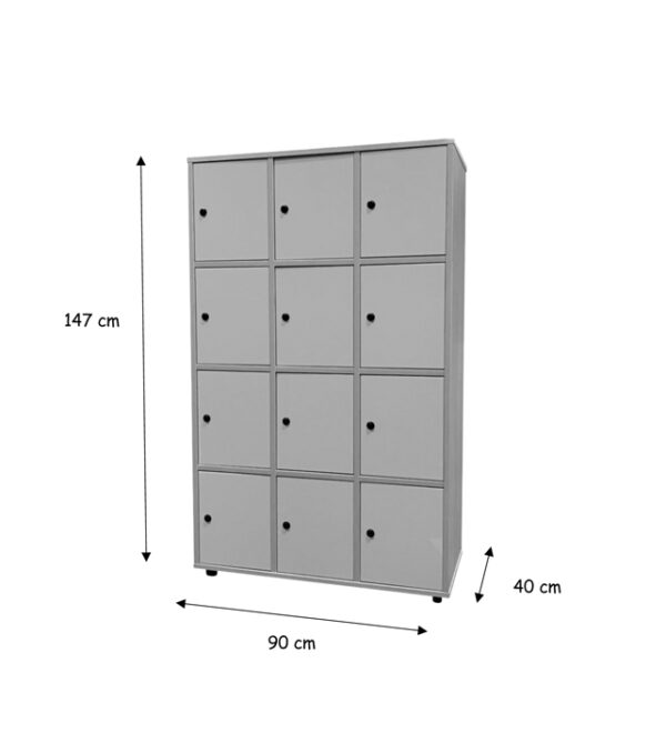 Furniture 12 Lockers - Image 2