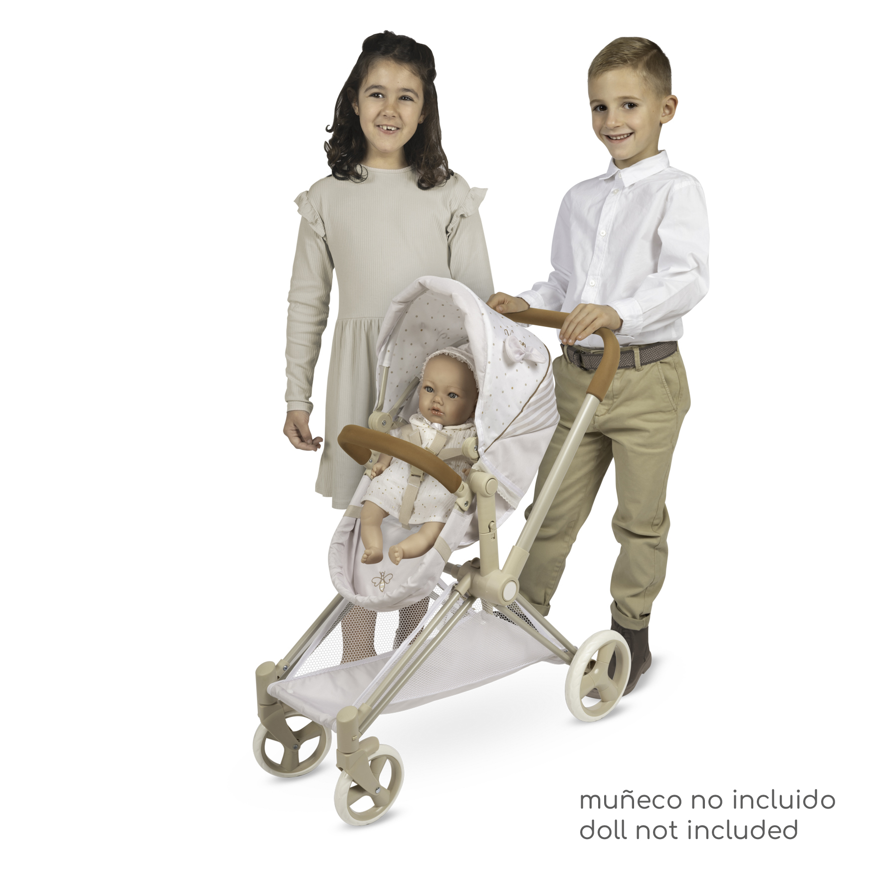 De Cuevas Verona 3-in-1 Folding Doll Pram - Image 5